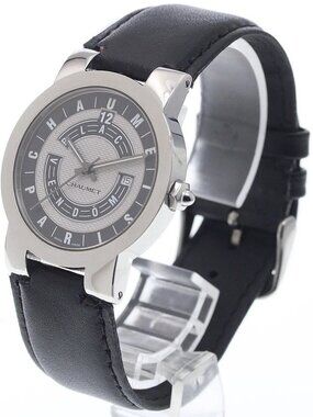 Chaumet Place Vendome Date black Dial Quartz Men's Watch_935303